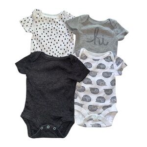 Babyboy newborn cloud island onesie bundle